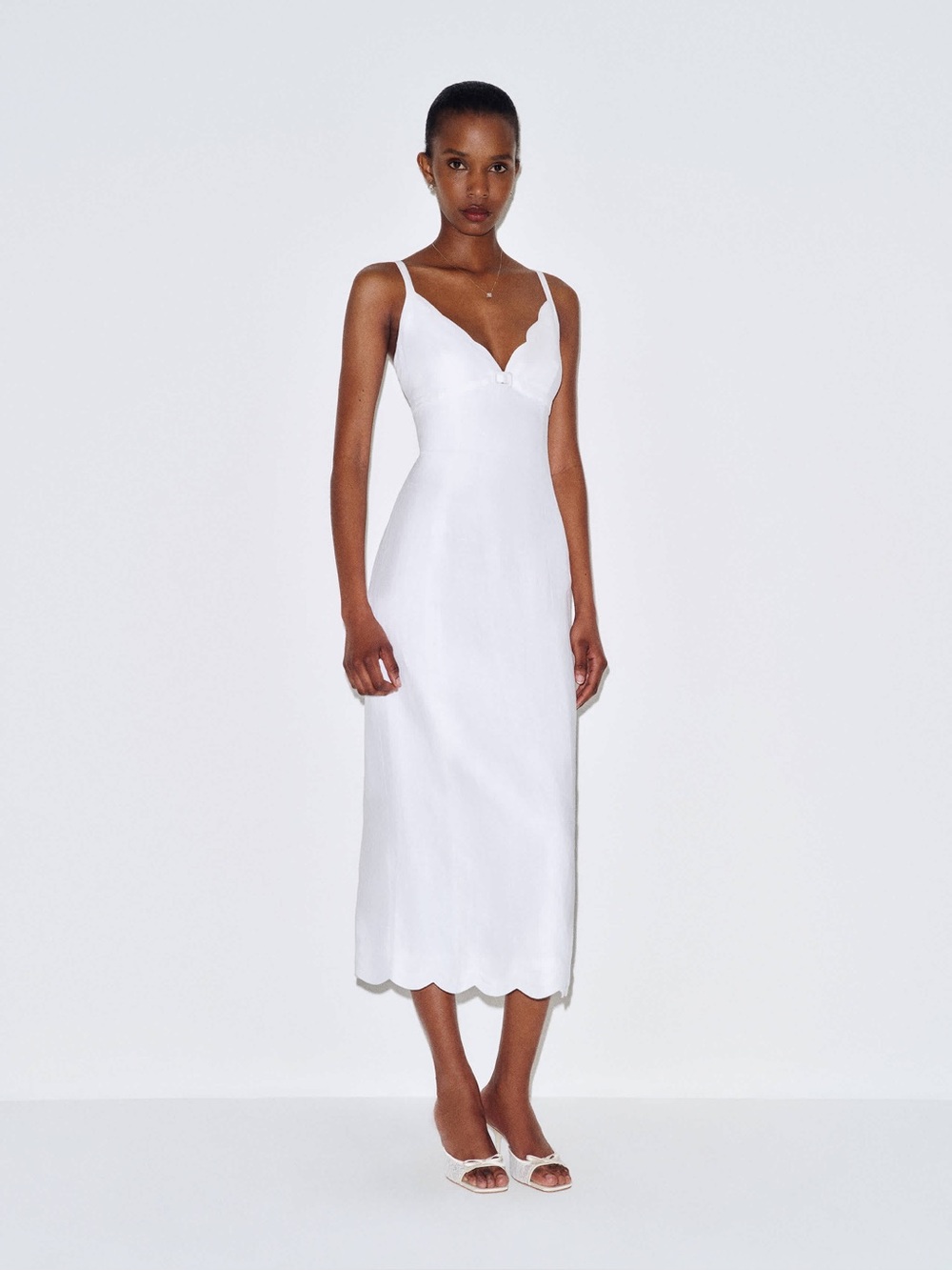 Reformation Sara Linen Dress